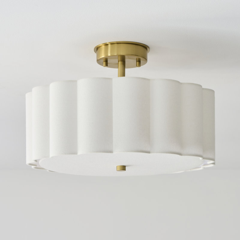 Cotton Flush Mount