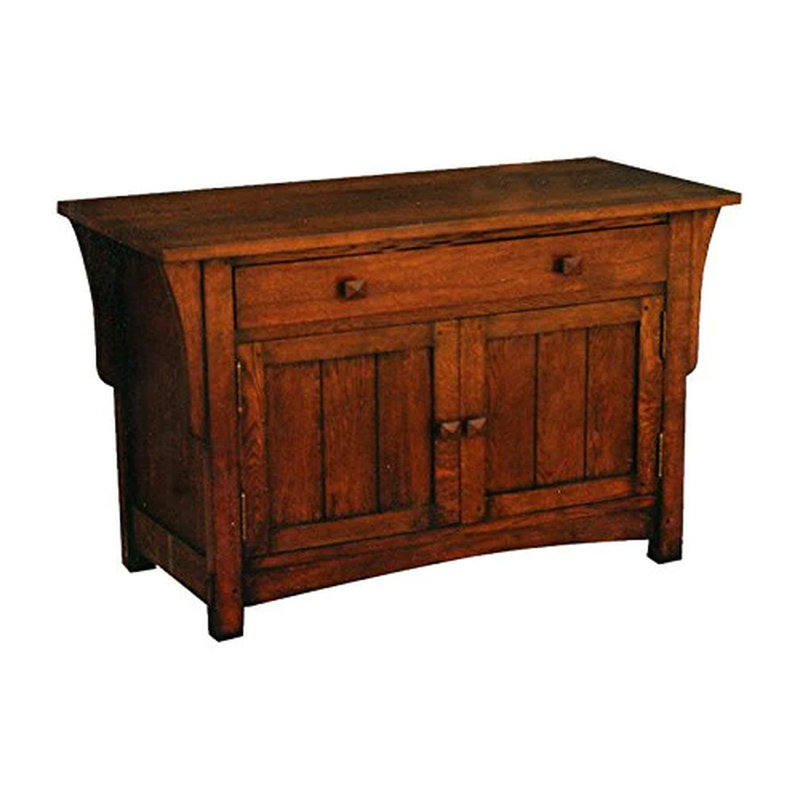 Mcmichael Solid Wood Accent Cabinet, Walnut