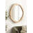 Rahfy Coastal Irregular Round Rattan Wall Mirror