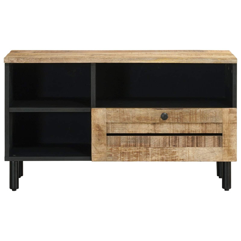 Solid Wood Rectangle Accent Chest