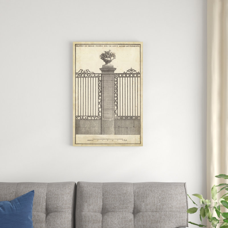 Porte décorative antique I, H 30 po x l 20 po x P 1,25 po