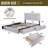 4 Drawers Storage Upholstered Bed-1245905334-1245905227