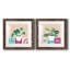 «Growing Happy I», ensemble de 2 peintures-663387090-663387091