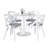 4 - Person Pedestal Dining Set-98546984-98546985-98546989