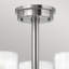 Bellevue Glass Semi Flush Mount