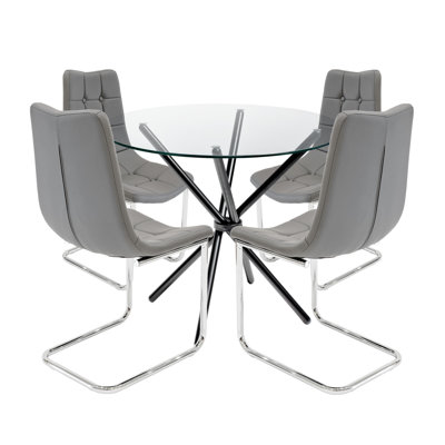 Derby 4 - Person Dining Set