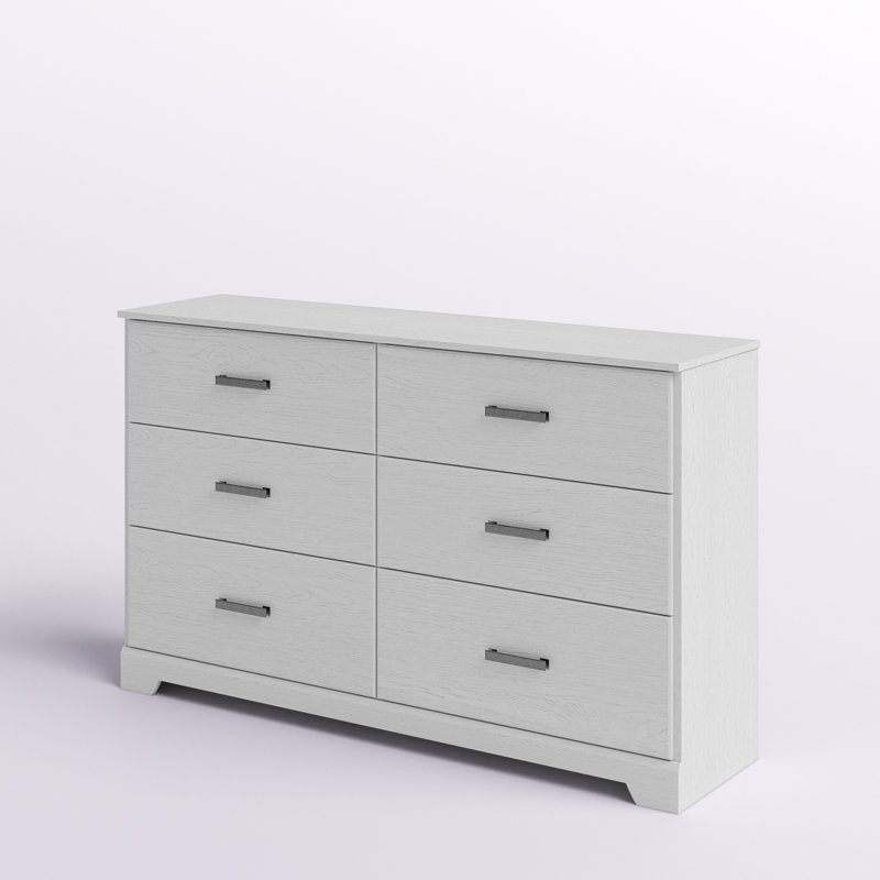 Commode double 6 tiroirs 59,53 po Vandi