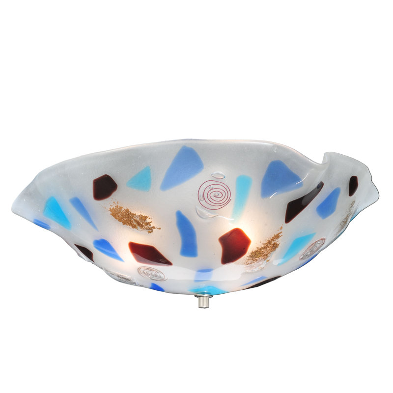 Plafonnier encastré 3 lumières pour cuve unique 18 po