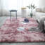 Tapis rose à poils longs Darric-639414960