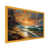 Impression dorée sur toile encadrée