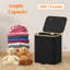 Wood Laundry Hamper-129480190
