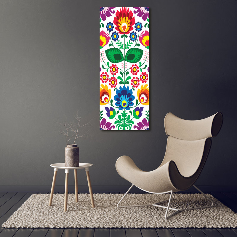 Ethnic - Wrapped Canvas Print
