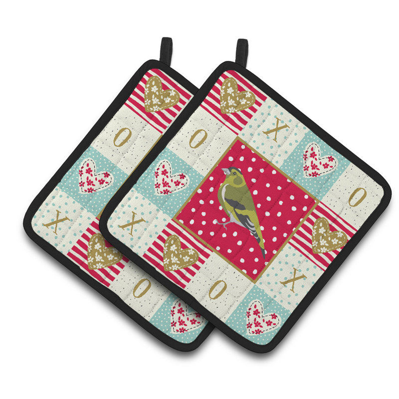 Ensemble de cuisinier poignée 2 pièces caroline trésors siskin love