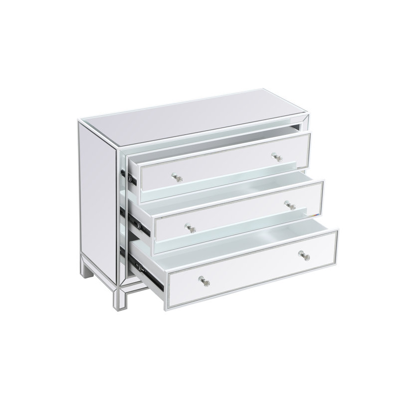 Latasha Accent Chest, White
