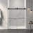 56-60"W X 70"H Frameless Double Sliding Shower Door,5/16" (8Mm) Thick SGCC Tempered Clear Glass,Double Side Easy Clean Coat, Matte Black Finished With Buffer-121720193