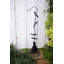  Painted Metal Halloween Witch Hat with Bats Candy Holder – Spooky Yard Decor