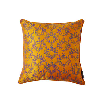 Feather Reversible Throw Pillow