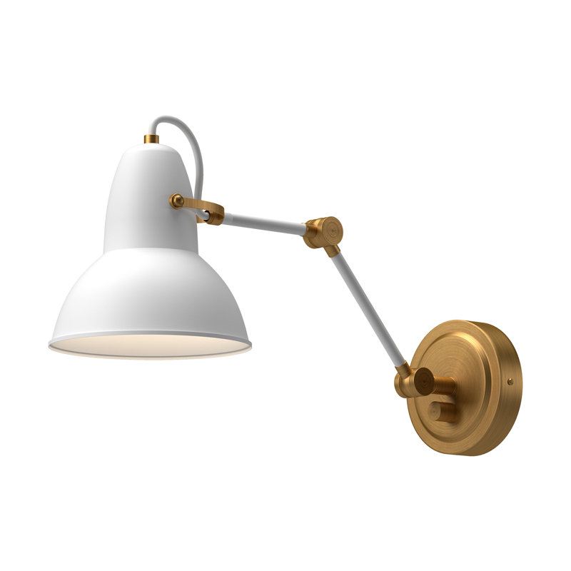 Éclairage pour meuble-lavabo à intensité variable 1 lumière Felix, Blanc