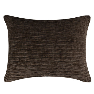Taie d'oreiller matelassée texturée Velvet Crush