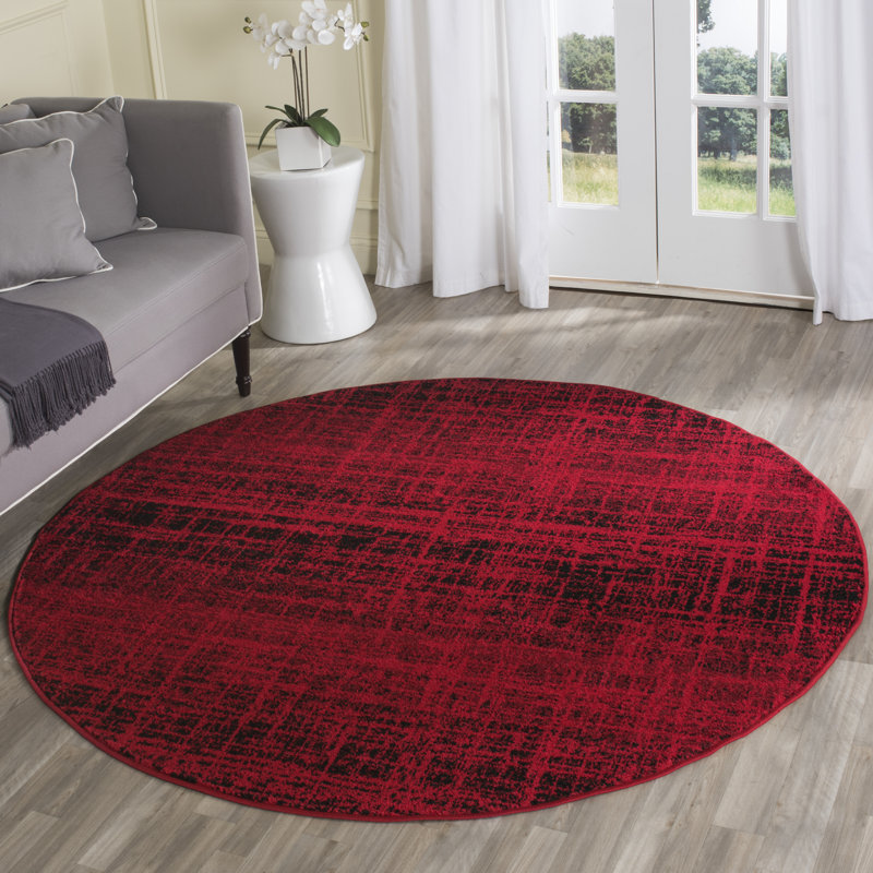 Tapis abstrait Riebe, Rond 6 pi