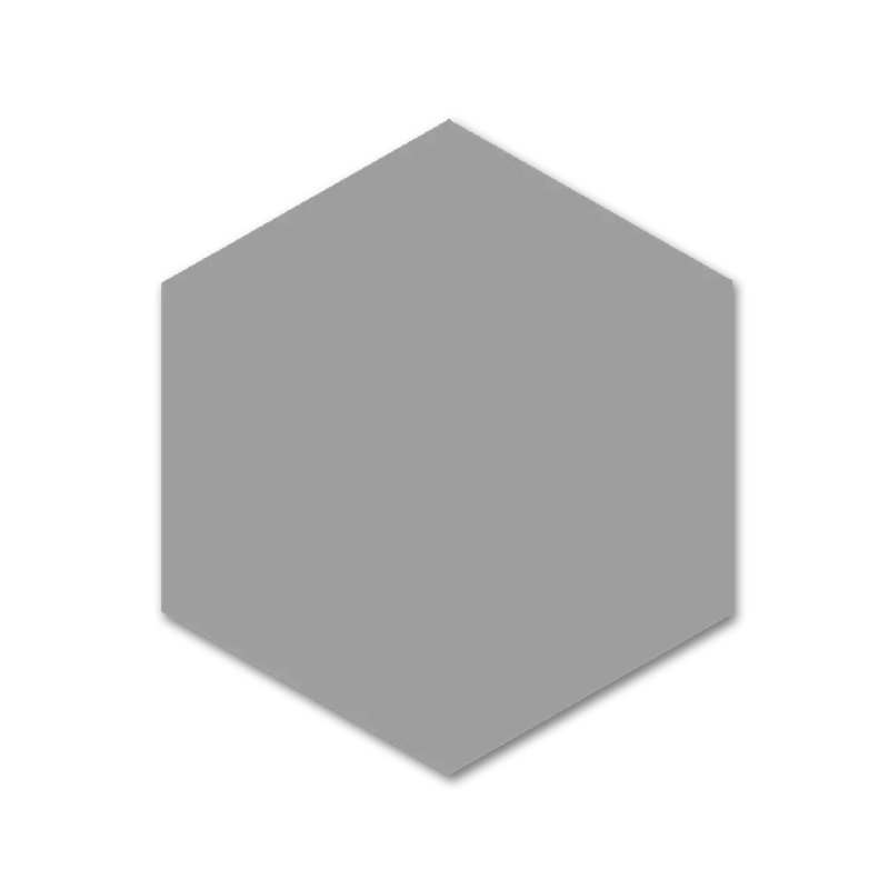 5" x 6" Porcelain Tile, Gray