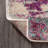 Lasley Contemporary POP Modern Abstract Brushstroke Cream/Pink Rug-1817645229