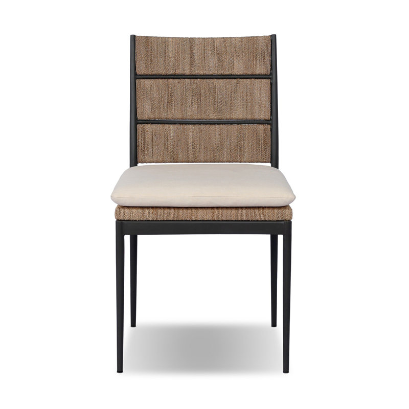 Chaise de salle à manger avec coussin Beryl - Agel naturel
