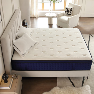 Matelas moderne avec ressorts ensachés hybrides Euro Top Cool