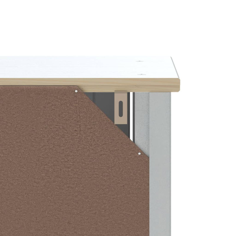 Freestanding Bathroom Cabinet, White