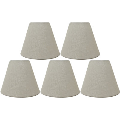 5'' H x 6'' W Plastic Empire Candelabra Shade