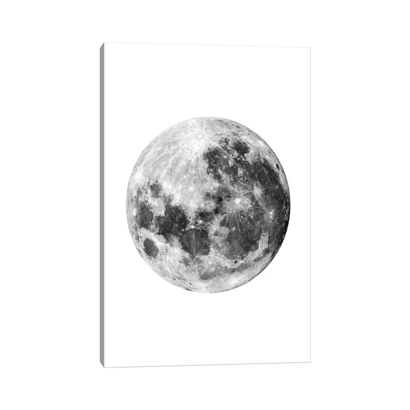 Full Moon by Brandon Wong - Wrapped Canvas Print