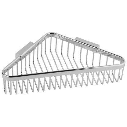 Hotelier 9-1/16" Corner Shower Basket