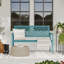 Powder Coated Steel Outdoor Bench-735163184