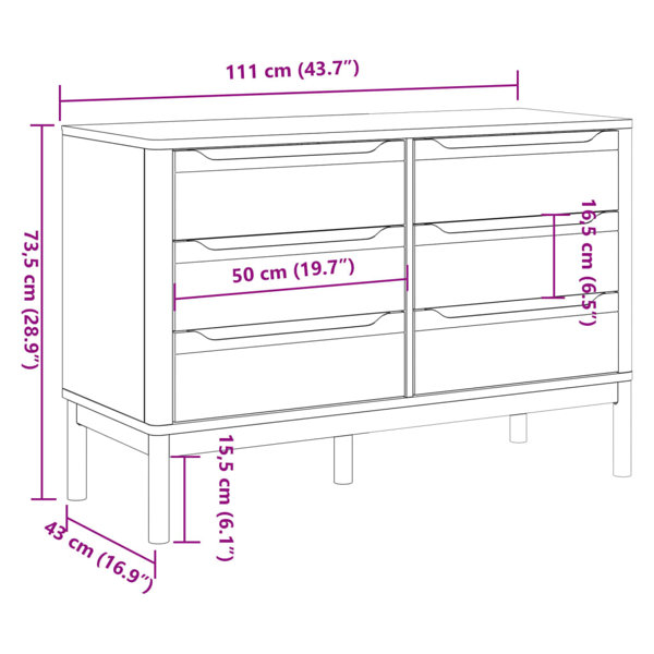Dimensions du produit