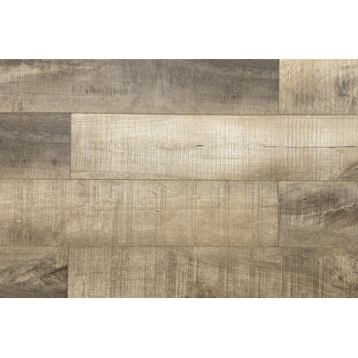 7.7'' W x 47.8'' L x 14'' Laminate Flooring