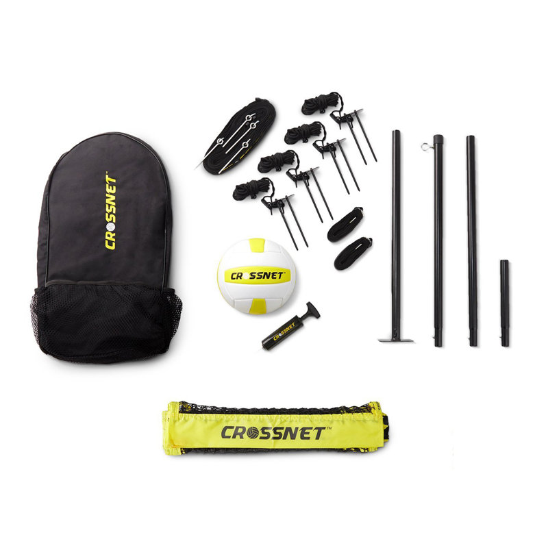 CROSSNET Volleyball with Carrying Case