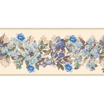 Peel & Stick Floral Border