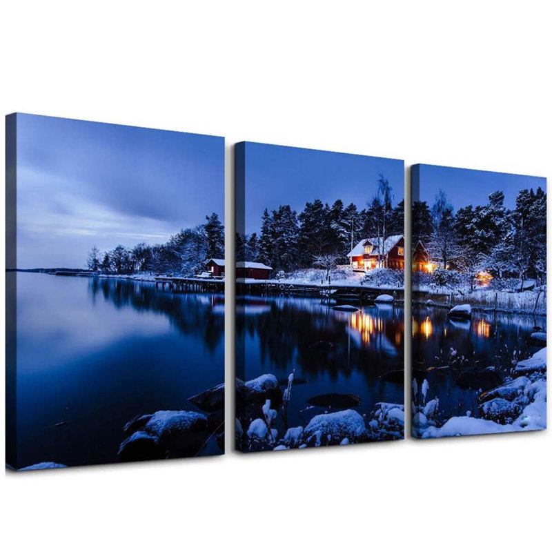 3 Piece Wrapped Canvas Print