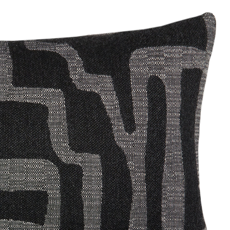 Noble Outdoor Rectangular Sunbrella® Pillow Cover & Insert, Charcoal