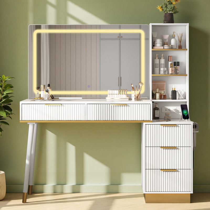 Dressing Table with Mirror