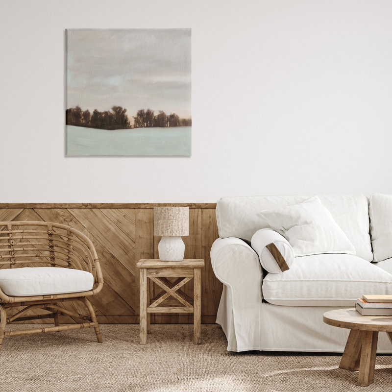 «Sundown Snow Scene», conception par Megan Lightell, H 24 po x l 24 po