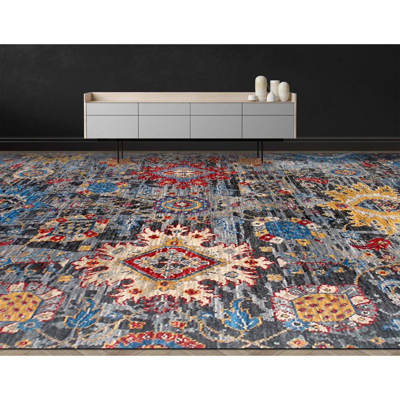 Floral Area Rug, Rectangle 8' x 10'
