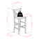 Javone - Person Walnut Solid Wood Solid Wood Top Four Leg Dining Set