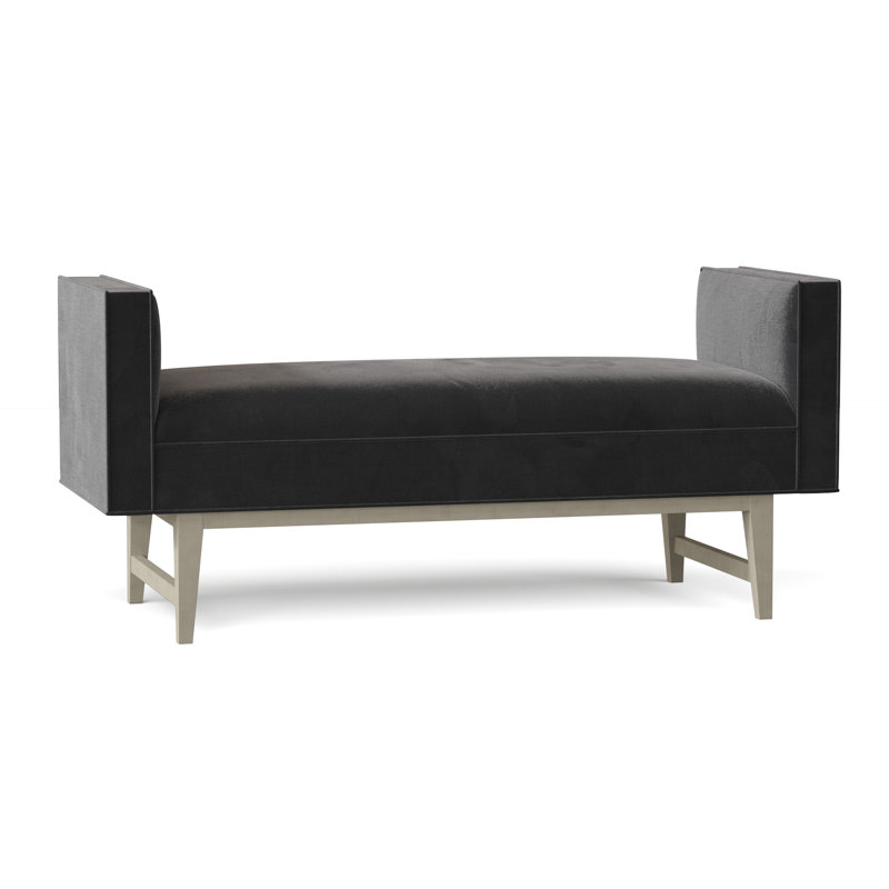 Banc rembourré Luna, Lin 3152, Amande chamois