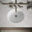 Caxton Ceramic Oval Undermount Bathroom Sink-11145204