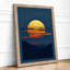 Sun Meets Water Minimalist - Print-149089409-149089469