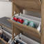 Dude Modern Bench Shoe Cabinet 4 Drop-Doors-1436653205