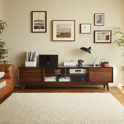 High appearance level storage TV cabinet