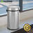 Stainless Steel 17 Gallon Swing Top Trash Can