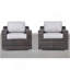 Chaise de patio avec coussins 2-397354891
